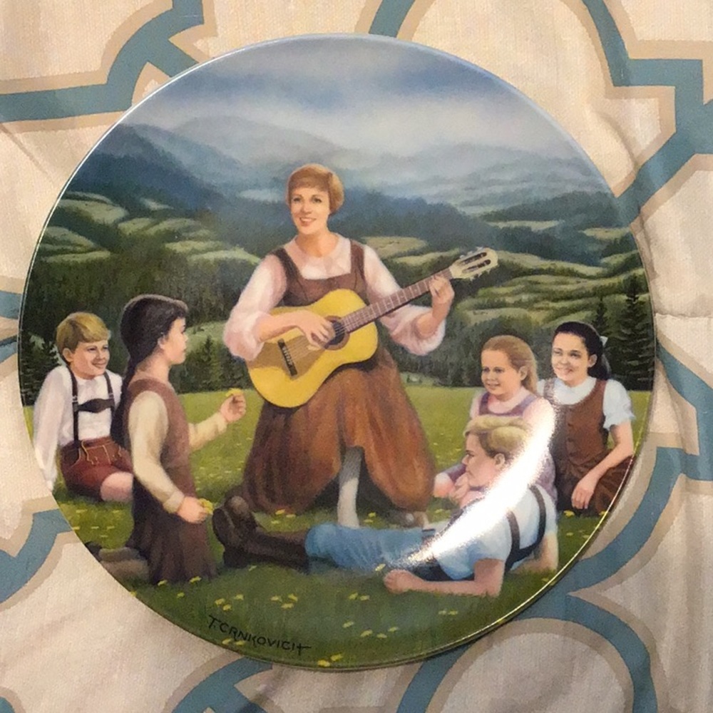 The Sound of Music Do-Re-Mi plate 1986